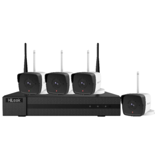 16CAMARA DE VIGILANCIA HIKVISION HILOOK CON CABLE HDMI DISCO 1TB