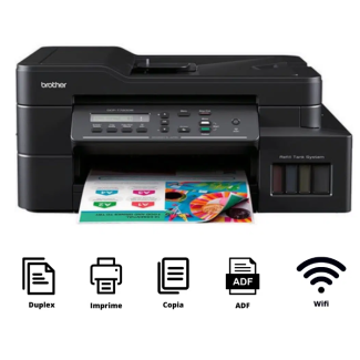 Impresora Brother Dcp-t720dw Multifuncion Wifi / Duplex / Adf (2 AÑos De Garantia)