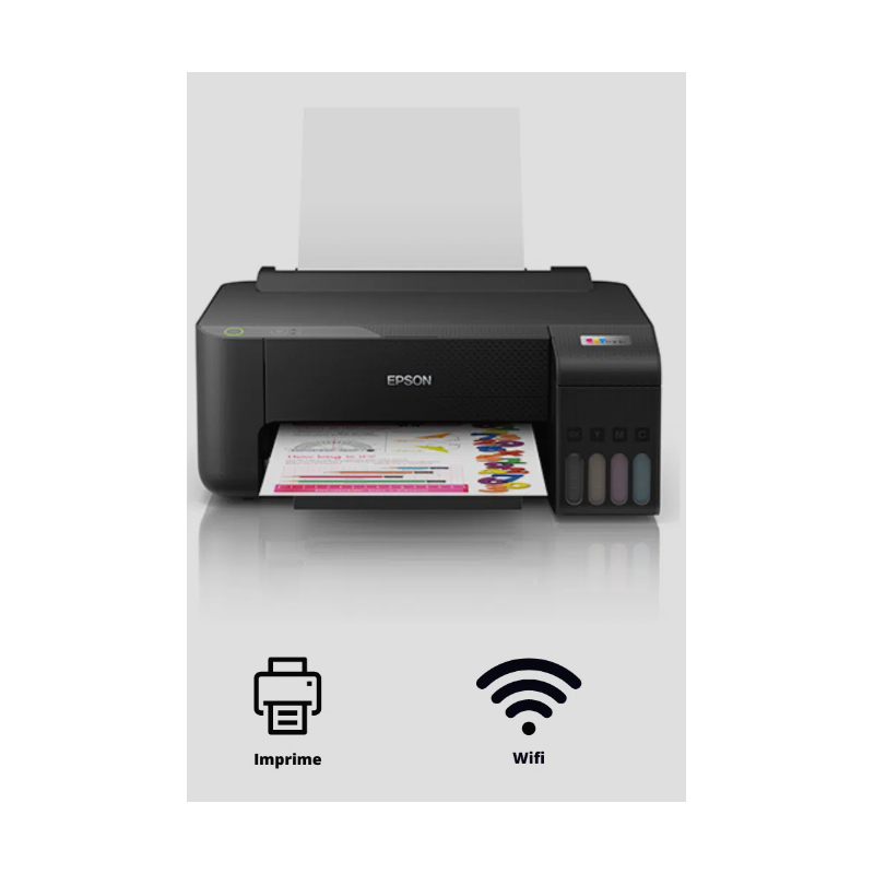 Impresora Epson L1250 Wifi Color Sistema De Tinta Continuo Con App Epson Smart
