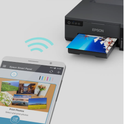 IMPRESORA EPSON L8050 FOTOGRAFICA WIFI DIRECT A4 CD DVD IDF PVC USB BLACK