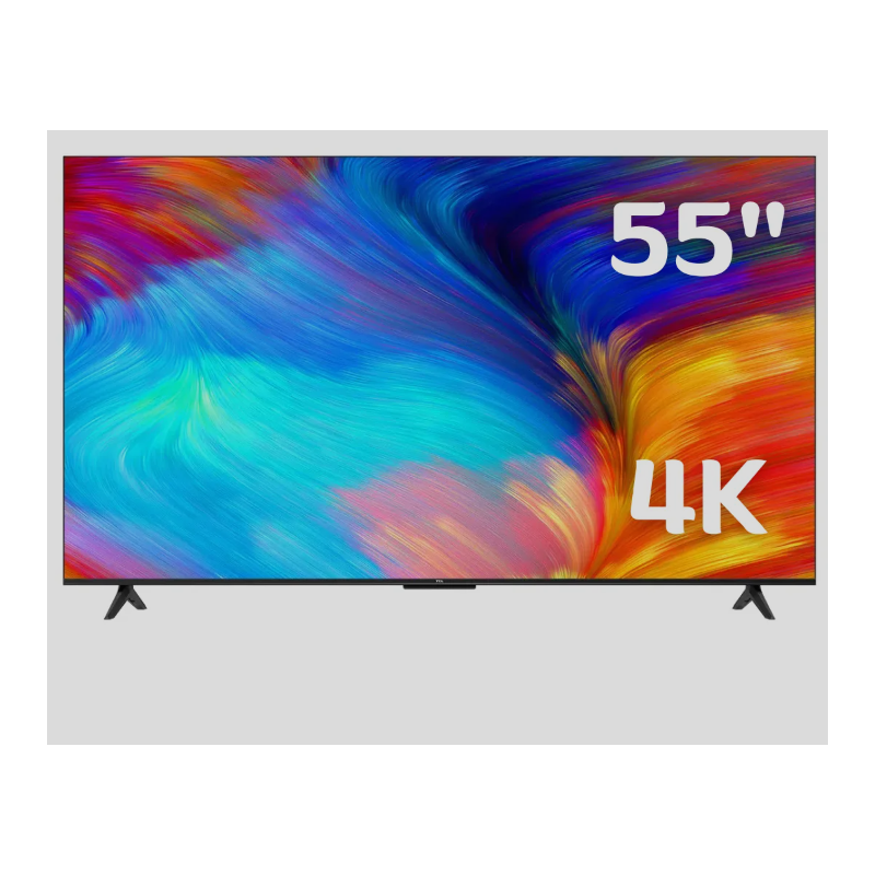 Televisor TV TCL 55″ LED 4K HDR Smart HDR 10+ Google TV Bt 5.0 Wifi USB 3.0 HDMI 2.1
