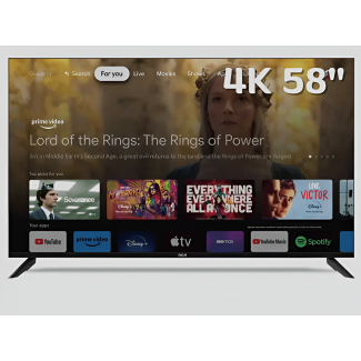 TV RCA 58″ LED 4K  60hz Ultra HD HDR Smart Android 11 Google Play