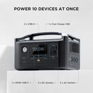 ESTACION POWERSTATION ECOFLOW RIVER (288WH)