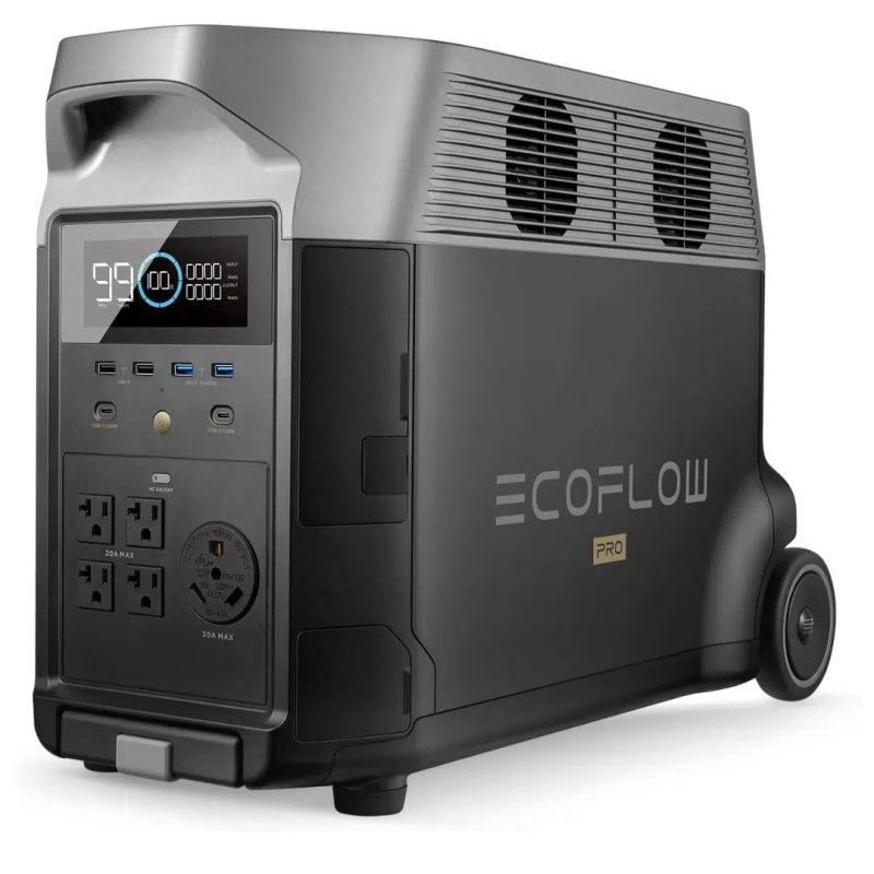 Estacion Powerstation Ecoflow Delta Pro Surge (7.200 Wh) (3.600 Wh) (3.6kw) +3500 Ciclos de Bateria Para 10 Años de Uso