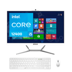 AIO ALTEK 270AIOPC INTEL CORE I5 12400 12VA SSD1TB M2 RAM 16GB 27 TECLADO Y MOUS