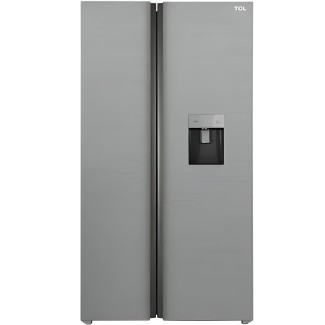 Refrigeradora TCL  596 LTRS Control Electronico Ecologico Plata Silver