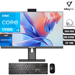 Computadora Todo En Uno Infinytek Genesis 5 Intel Core I3-13100 (13va) – (Sin Memoria RAM ni Disco)