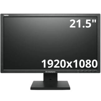 MONITOR LENOVO THINKVISION T2220 21.5" (1920X1080) LED MONITOR BLACK - 60B7HAR1US