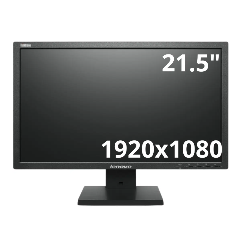 MONITOR LENOVO THINKVISION T2220 21.5" (1920X1080) LED MONITOR BLACK - 60B7HAR1US