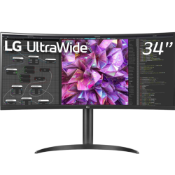 MONITOR LG 34” CURVO X34WQ73A-B ULTRAWIDE QHD IPS HDR10 KVM INTEGRADO USB-C BLACK