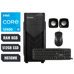 Computador Infinytek Intel Core I5 12400 (12va) Asus H610mk Ram 8GB SSD512GB 2.5″ Mouse + Teclado