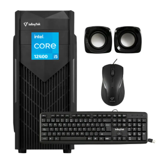 Computador Infinytek Intel Core I5 12400 (12va) Asus H610mk Ram 8GB SSD512GB 2.5″ Mouse + Teclado 2