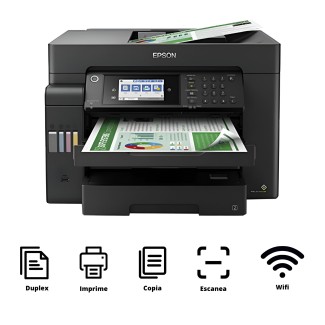 IMPRESORA EPSON L15150 MULTIFUNCION A3 SISTEMA DE TINTA CONTINUO ORIGINAL (WIFI) 2