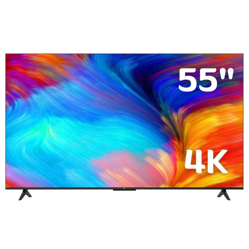 TELEVISOR TV TCL 55 55P735 LED 4K HDR 10GOOGLE TV BT 50 WIFI USB 30 HDMI 21