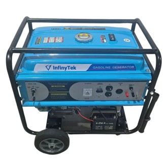 GENERADOR ELECTRICO A GASOLINA INFINYTEK 8,500 WATT (8,5 KW) AZUL GASOLINA - GEN-INFK 2