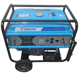 GENERADOR ELECTRICO A GASOLINA INFINYTEK 8,500 WATT (8,5 KW) AZUL GASOLINA - GEN-INFK