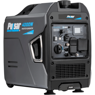 GENERADOR ELECTRICO A GASOLINA AMERICANO PULSAR GX400BN 4000W (4.0KW) PORTABLE ULTRA SILENCIOSO DUAL FUEL (GASOLINA Y PROPANO)