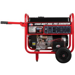 GENERADOR ALL POWER 12KW (12.000WTS) RATED 9.000 CON ENCENDIDO ELECTRICO DUAL FUEL GENERATOR (GASOLINA Y PROPANO)