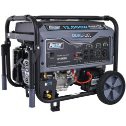 GENERADOR ELECTRICO A GASOLINA AMERICANO PULSAR 12,000W (GASOLINA Y PROPANO) (Voltage Output (v) 12-120-240)