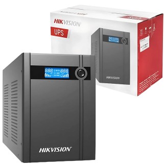 UPS HIKVISION AVR 3000 VA / 1800W / PANTALLA LCD / 6 SALIDAS (120V) (50/60HZ)