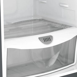 REFRIGERADORA WHIRLPOOL WRW25CKTWW 279 LITROS TOP MOUNT DISPENSADOR ACERO GALVANIZADO