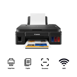 IMPRESORA CANON G3110 MULTIFUNCION WIFI  REGISTRO PARA 3 AOS DE GARANTIA   2315C
