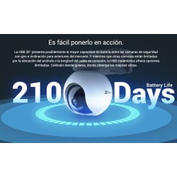 CAMARA DE VIGILANCIA EZVIZ HB88R100 2C4W BATERIA 10400MAH 2K AUDIO BI DETECCION