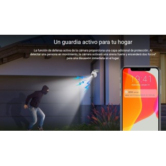 CAMARA DE VIGILANCIA EZVIZ HB88R100 2C4W BATERIA 10400MAH 2K AUDIO BI DETECCION