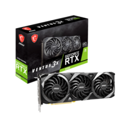 TARJETA DE VIDEO 12GB MSI GEFORCE RTX 3060 VENTUS 3X OC GDDR6 192BIT  912V397673