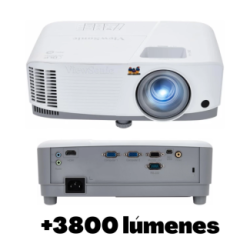 PROYECTOR VIEWSONIC PA503S 3800 LUMENS SVGA SUPER VGA DLP TAMAO 30  300 HDMI 2xV