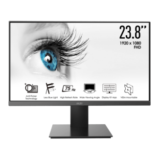 MONITOR MSI GAMING 24 PRO MP241X 75HZ 1920X1080 FHD 1XHDMI 1XDSUB VGA ANTIGLARE