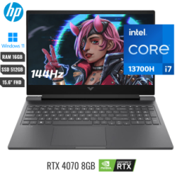 LAPTOP HP VICTUS 16TR000 i7 13700H 13va SSD 512GB RAM 16GB 161 1920X1080 144HZ N