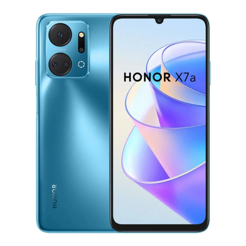 TELEFONO CELULAR HONOR X7A RKYLX3BK 6GB RAM 128GB 674 OCEAN BLUE
