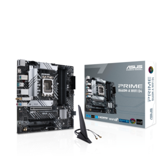 MAINBOARD PC ASUS PRIME B660MA D4 DDR4 5333 HDMI DP M2 USB 32 PCIE 50 SOLO 12VA