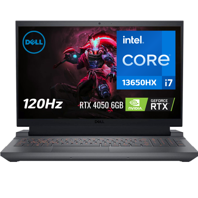 LAPTOP DELL G15 GAMING INTEL CORE I7 13650HX 13va RAM 8GB DDR5 SSD 1TB PCIE PANT