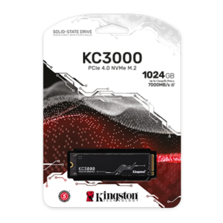 DISCO SOLIDO 1024GB KINGSTON KC3000 M2 2280 PCIe 40 NVMe SKC3000D1028G