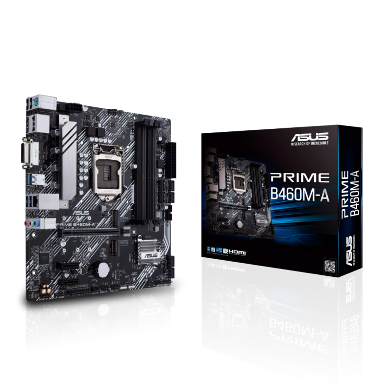 MAINBOARD PC ASUS PRIME B460MA LGA 1200 4 x DDR4 M2 PCIEX16 SOLO 10MA  90MB13E0M