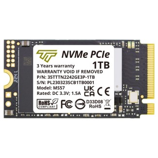 DISCO SOLIDO 1TB SSD TIMETEC  M2 2242 NVME PCIE GEN3X4 3D NAND TLC